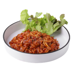 สปาเกตตี้ซอสหมู  (Pork Tomato Sauce)