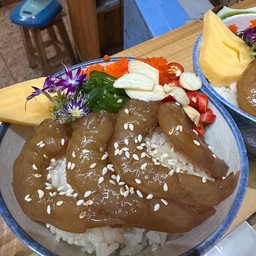 ข้าวหน้ากุ้งดอง