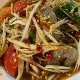 ตำกุ้งสด
