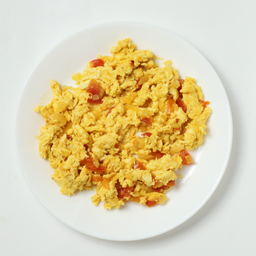 Fried eggs W tomato ( بيض طماطم ) ချက်ချူးဂါး