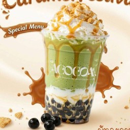 ใหม่ㅡลดด่วน! มัทฉะคาราเมลมิลค์เชค