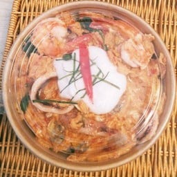 ฉ่ำฉ่ำ ข้าวไข่ข้น อาหารชุด ตลาดปิงมารเช่