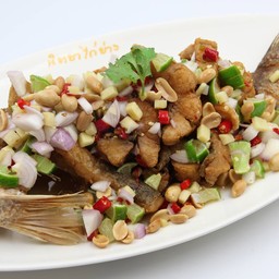 ปลากะพงริมสวน