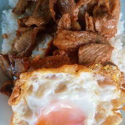 ข้าวหมูทอด