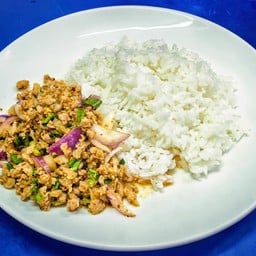 ข้าวลาบหมู