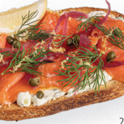 (Sourdough Tartina) Smoked Salmon