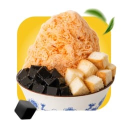B11 บิงซูชาไทยเฉาก๊วยขนมปัง