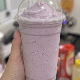 นมเผือกปั่น  หอมเผือก หวาน มัน