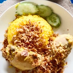 ข้าวหมกไก่ พิเศษ (ไก่หมก)