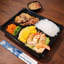 หมูกระทะย่างให้ใหญ่