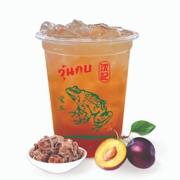 น้ำบ๊วยตั้นสุ่ยวุ้นกบ (129 Kcal.)