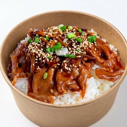 ข้าวหน้าหมูสไลด์เทอริยากิ