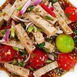 ยำหมูยอ(ไม่มีไข่แดงเค็ม)