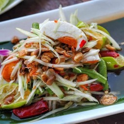 ตำไทยไข่เค็ม
