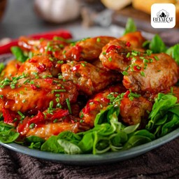 ปีกไก่ผัดพริก