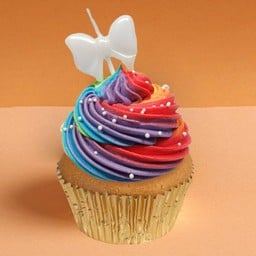 Rainbow Sprinkle Cupcake (เรนโบว์สปริงเกอร์คัพเค้ก)