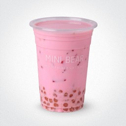 นมเย็นชมพูไข่มุกมินิแบร์