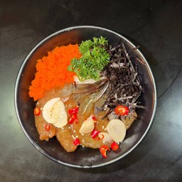 ข้าวหน้ากุ้งดอง