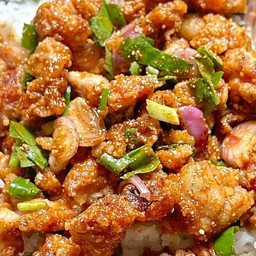 ยำไก่แซ่บ+แพนงไก่