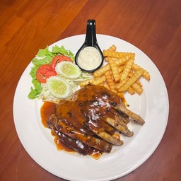 ซี่โครงหมูBBQ