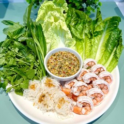 เมี่ยงกุ้งทะเล