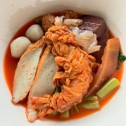 เย็นตาโฟกุ้งทอดสูตรเมืองจันท์
