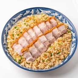 F21ข้าวผัดหมูกรอบjumbo