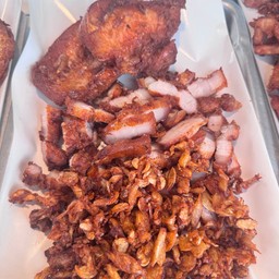 หมูสามชั้นทอด