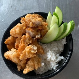 ข้าวไก่กรอบ