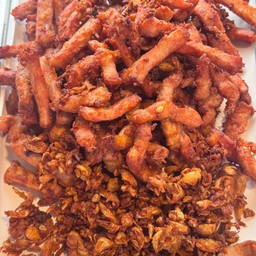 หมูเส้นทอด
