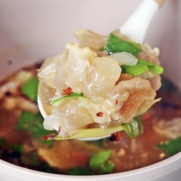 ต้มแซ่บเอ็นแก้วเนื้อ