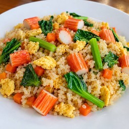 ข้าวผัดปูอัด