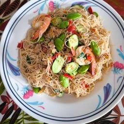 หมี่ผัดสะตอ