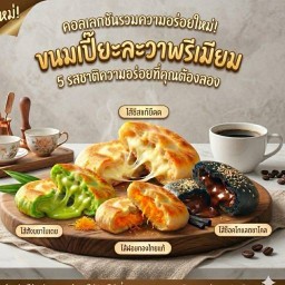 เซาปิ่ง เปี๊ยะนุ่ม แป้งสด ย่างร้อนๆ สูตรเยาวราช 15ปี โลตัส ( แจ้งวัฒนะ )