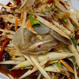 ตำกุ้งสด