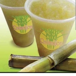 น้ำอ้อยเกล็ดหิมะ ผสมวุ้นมะพร้าว 22 ออนซ์