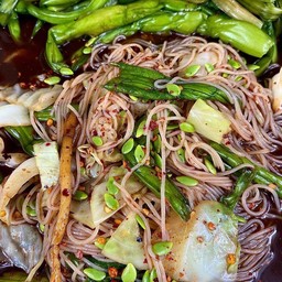 ข้าวปุ้นซาวน้ำปลาร้า (เส้นสด)