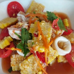 ตำข้าวโพดทะเล