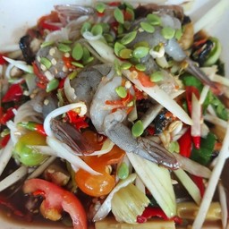 ตำป่ากุ้งสด