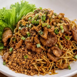 บะหมี่แห้ง  หมูคลุก