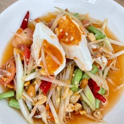 ตำไทยไข่เค็ม