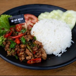 ข้าวกะเพราหมูสับ
