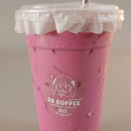 นมเย็นชมพู หวาน ละมุน