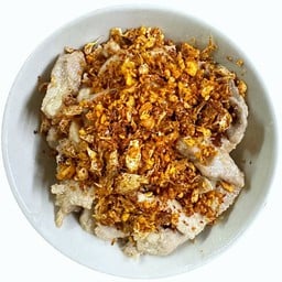 หมูทอดพริกแห้ง (กับข้าว)