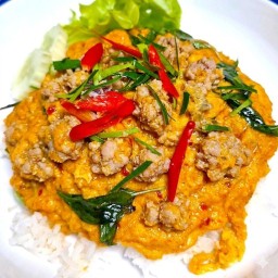 ข้าวไข่ข้นห่อหมก'หมูสับ'