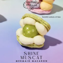 Shine Muscat Mermaid Macaron