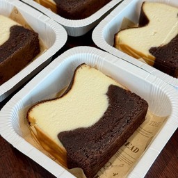 Brownie Basque Cheesecake