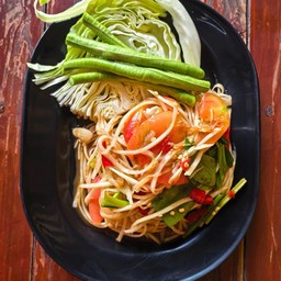 ส้มตำปูปลาร้า