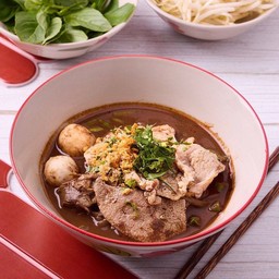 เกาเหลาเรือหมู (ไม่มีเส้น) เข้มข้น รสชาติกลมกล่อม