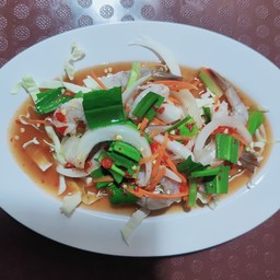 ยำกุ้งสด